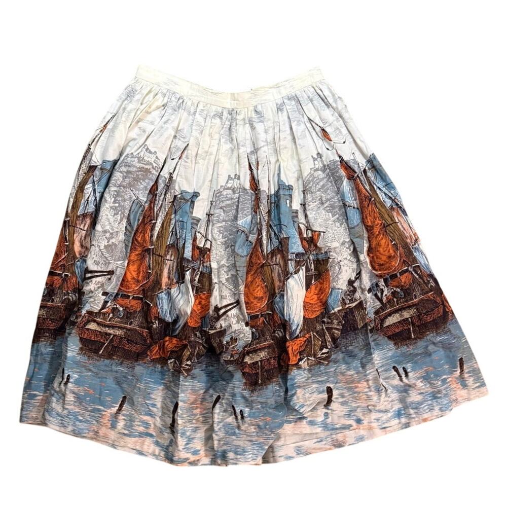 Vintage 1950's novelty skirt